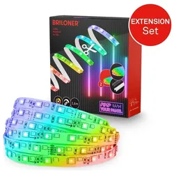 Briloner, LED Streifen, Extension-Set RGB/W LED stripe 2,6m, 126 x white L (RGBW, Weiss, 14 cm, Indoor)