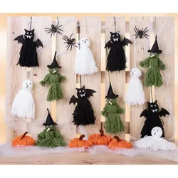 buttinette Bastel-Set Wollfiguren "Halloween", 16 Stück