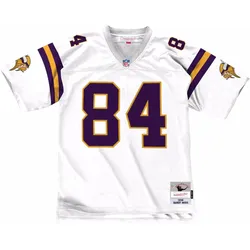 Mitchell & Ness, Herren, Sportshirt, NFL Legacy Jersey Minnesota Vikings 1998 Randy (XL), Weiss, XL