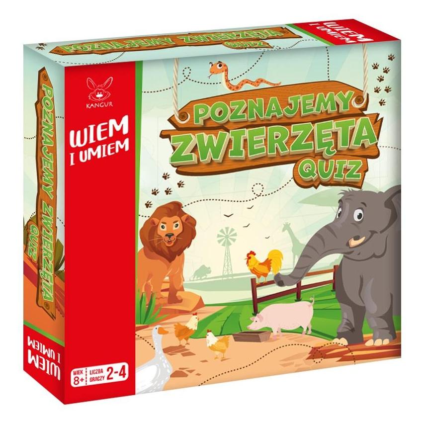 Kanguru Ich weiss und ich kann. Lernquiz zu Tieren (Deutsch) (47787057)