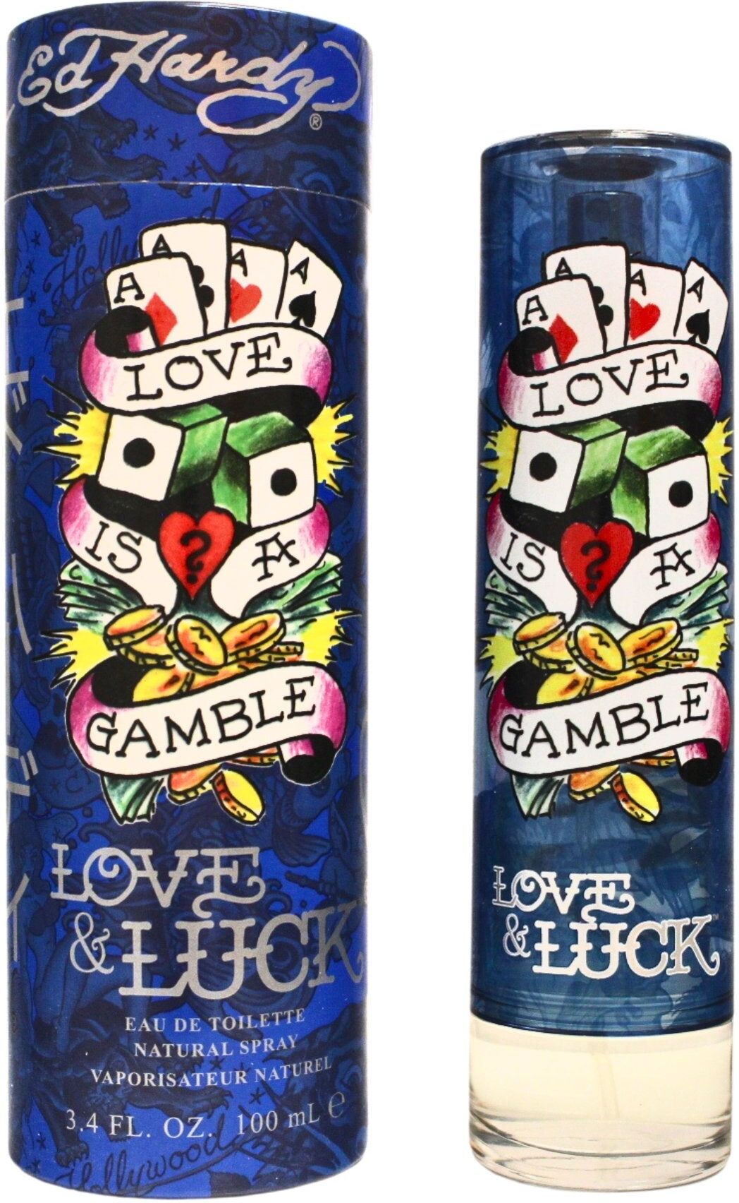 Ed Hardy Love & Luck For Him 100ml Eau de Toilette Spray