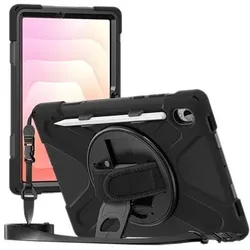 DLH Rugged Protection Samsung Galaxy Tab S11 (Samsung Galaxy Tab S11), Tablet Hülle, Schwarz