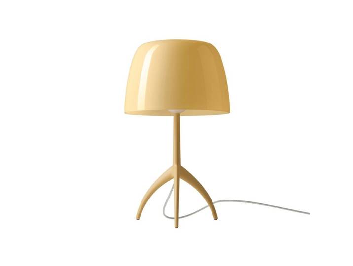 Foscarini Tischleuchte Lumiere Nuances, Pilzform, italienisches