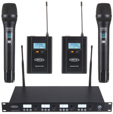 Sirus Quad R + 2H + 2B 470 Bundle Noir mat