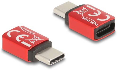 Delock USB 2.0 Adapter [1x USB-C Stecker - 1x USB-C Buchse] 60689