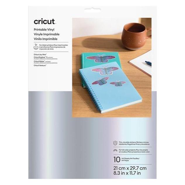 Cricut Vinylfolie Joy Xtra bedruckbar A4 (2011882)