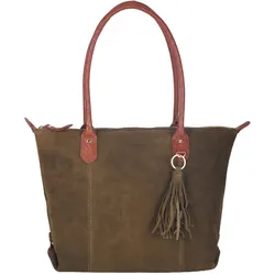 Harbour 2nd Shopper Velvet Mood Sofia L olive green - 27