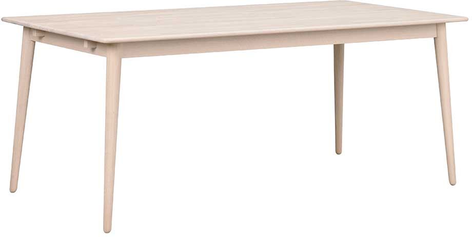 Pharao24.de Holztisch in Eiche White Wash massiv Skandi Design