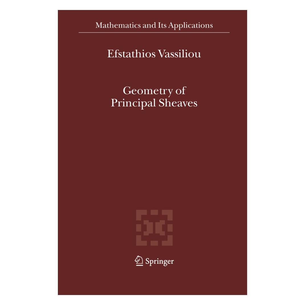 Springer Geometry of Principal Sheaves (Englisch, Softcover, Efstathios Vassiliou) (55378084)