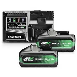 HiKOKI UC18YSL3WJZ Werkzeug-Akku und Ladegerät 18 V, 36 V 4 Ah, 8 Ah