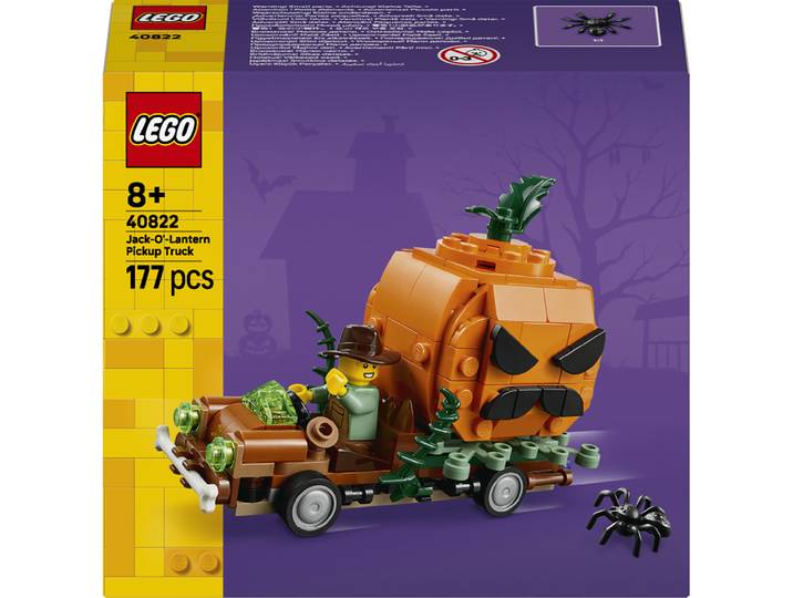 Lego La camionnette de la citrouille d'Halloween (40822) LEGO