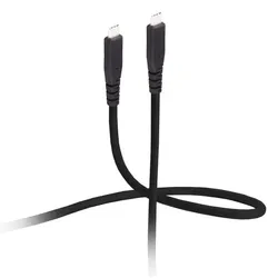 S/CONN maximum connectivity Flexline-USB Kabel Typ-C Verbindungskabel, 3.2 Gen 2x2, TPE, 0,25m