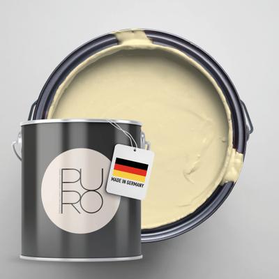 Wandfarbe A.S. CRÉATION "Premium Innenwandfarbe PURO Tuchmatt smooth saffron", grau (c8008 smooth saffron), 2,5 l 2,5ml, Farben, ideal für Wohnzimmer, Schlafzimmer, Flur und Küche, Farbwelt Orange
