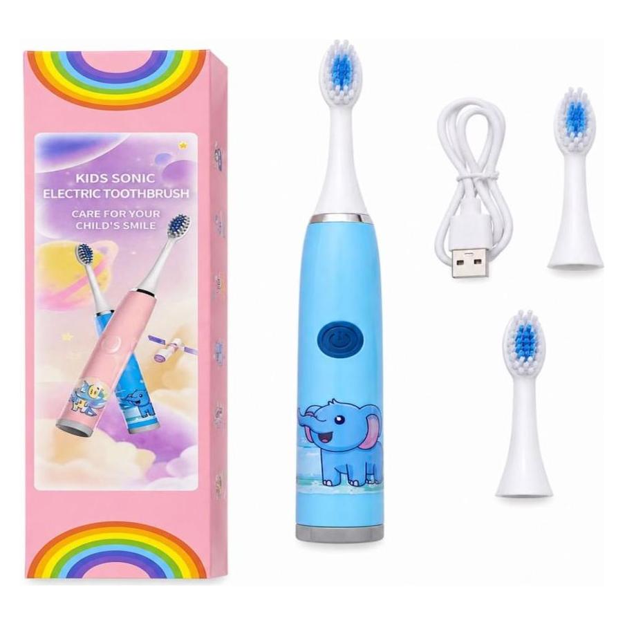 iLike Kids rechargeable sonic electric toothbrush USB charging ILIKW1ET3PU (ILIKE)