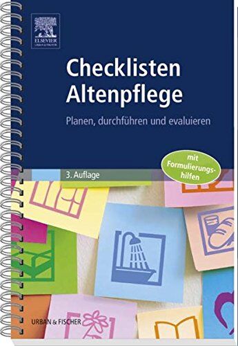 Checklisten Altenpflege: Planen, durchführen und evaluieren - Preis vom 17.10.2026 19:25:27 h