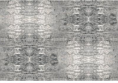 RoomMates Grey & White Sarong Print Peel and Stick Wallpaper