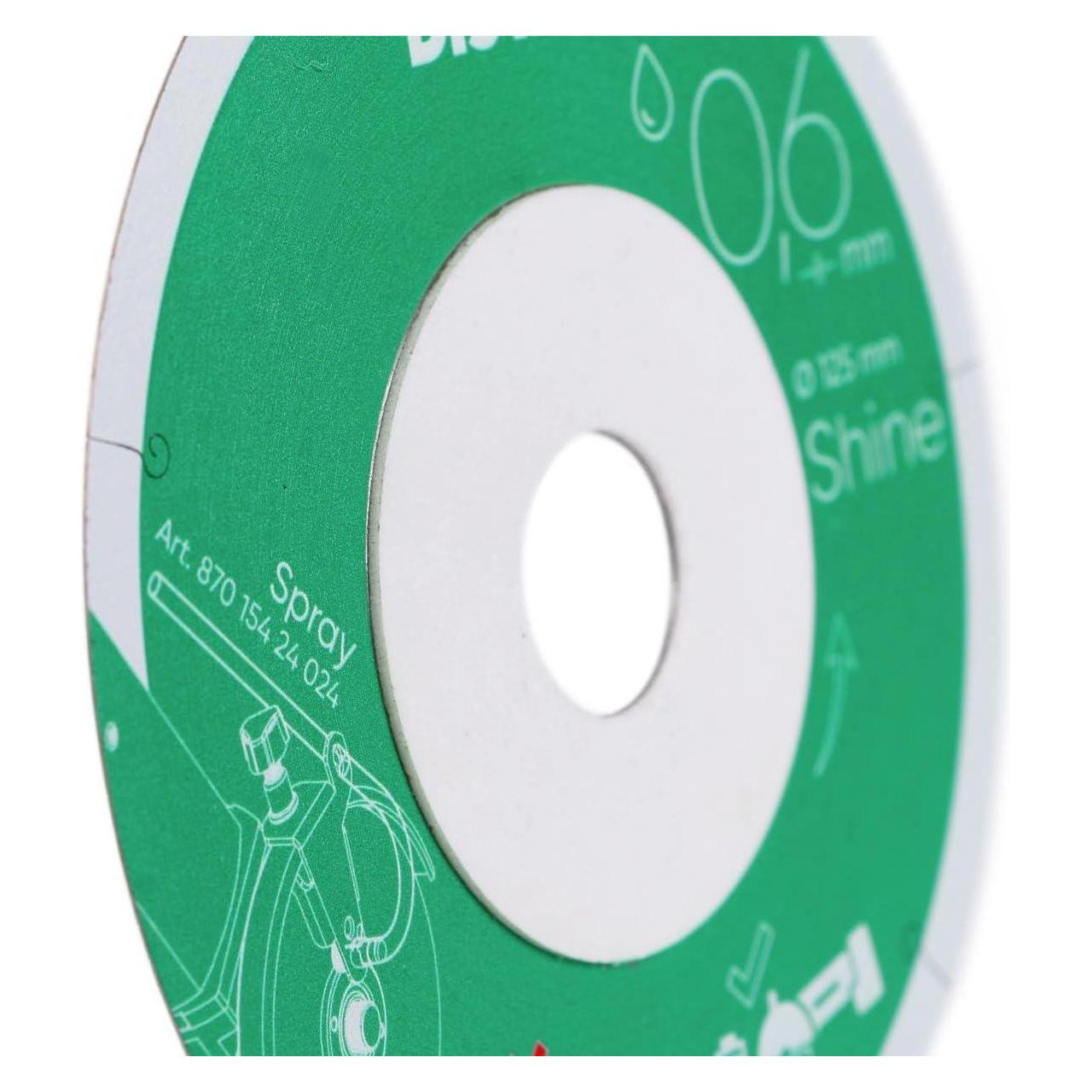 Distar TARCZA DIAMENTOWA SHINE 125 x 0,6 x 22,23mm (Cutter) (1119000)