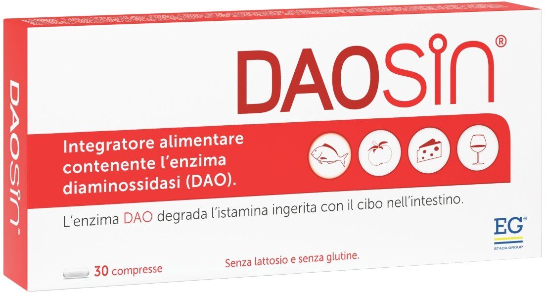 Eg Daosin 30 compresse istamina digestiva