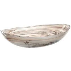 4er-Set Leonardo Schale Alabastro 1370 ml Glas Beige S (Small)