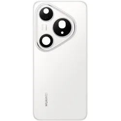Huawei Akkudeckel fur Pura 80 Pro, Glazed White, Mobilgerät Ersatzteile, Weiss