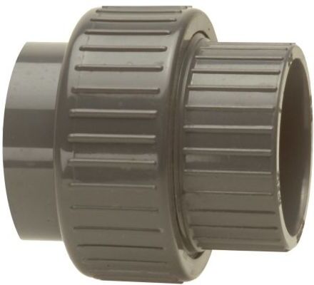 Bänninger PVC-U Rohrverschraubung 1350110012 63mm, DN 50, beidseitige Klebmuffe