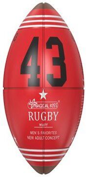 SuckMeToys Oeuf de masturbation Rugby Ball Wavy