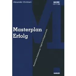 Masterplan Erfolg, Fachbücher von Alexander Christiani