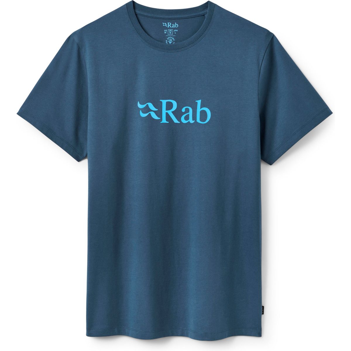 Rab Stance Logo Tee tempest blue (TMB) XXL QCB-08-TMB-XXL