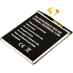AKKU 13420 - Smartphone-Akku für LG-Geräte, Li-Po, 2900 mAh