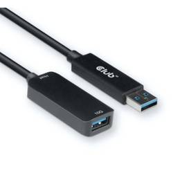 club3D USB-Kabel USB 3.2 Gen1 RJ45 5.00 m Schwarz CAC-1411