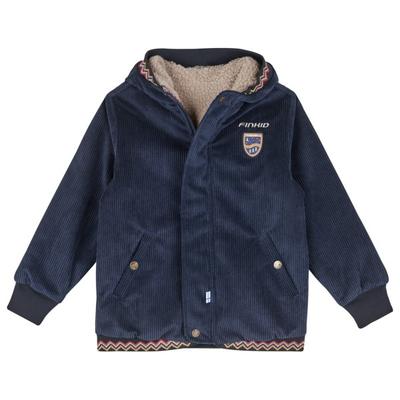 Finkid - Kid's Juuri Cord - Freizeitjacke Gr 120/130 blau