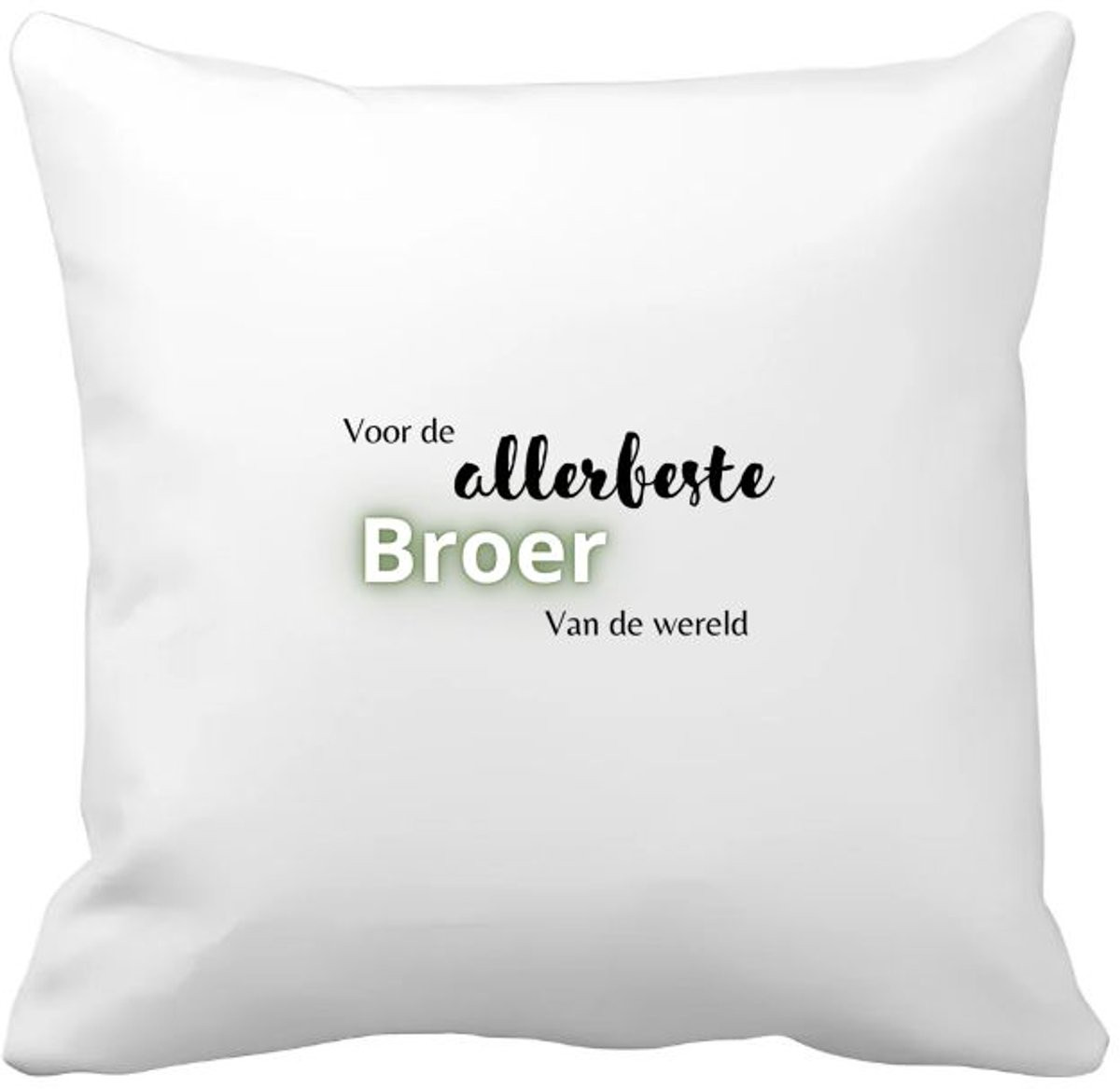 Akyol Kussenhoes voor de beste broer - 40 x 40 cm