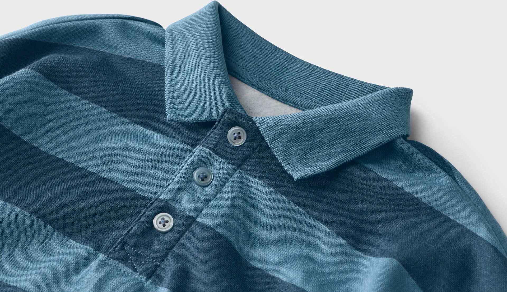 Tchibo - Kinder-Poloshirt mit angerauter Innenseite - Baby - Gr. 62/68 - dunkelblau