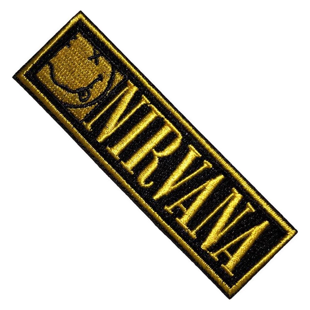 Nirvana Logo & Happy Face (2.70 x 9 cm) (59051422)
