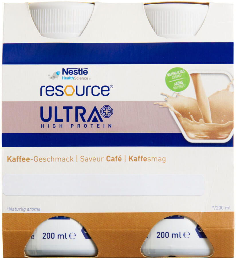 Resource Ultra Kaffe 4 x 200 ml