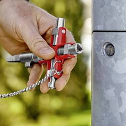 Knipex 00 11 06 V01 KNIPEX 00 11 06 V01 Universal-Schlüssel Bau der Standard Schaltschrankschlüssel 96 mm Schaltschrankschlüssel 1 St.