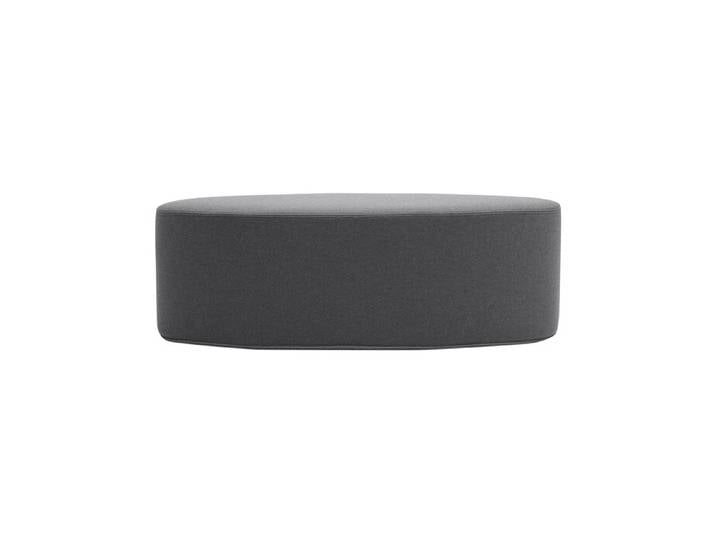 Softline Hocker Bon-Bon grau, Designer busk+hertzog, 100x33x40 cm