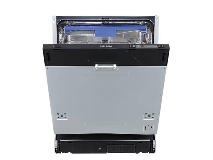 Respekta Anesa Einbaugeschirrspüler vollintegriert GSP60BAV, 60 cm / 9 Programme/Aquastop/Automatische Türöffnung/Weinglashalter / 42 dB/Energieeffizienzklasse B