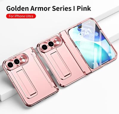 LightInthebox Phone Case For iPhone Ultra Flip Cover with Stand Holder Shockproof ABSPC