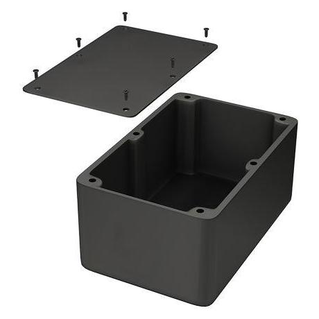 Hammond Diecast Blk Alu Enclosure 222x146x101mm (Gehäuse) (1550HBK)