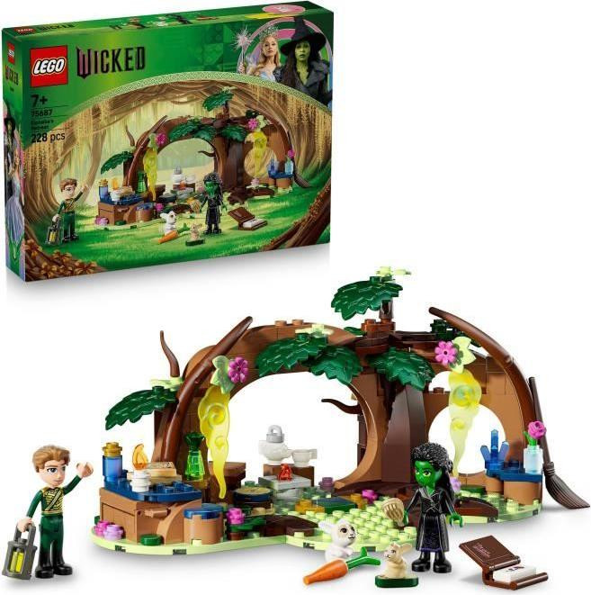LEGO Wicked: Het schuilplaats van Elphaba constructiespeelgoed met minipoppetjes Fiyero en Elphaba