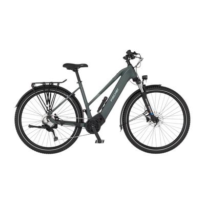 E-Bike FISCHER FAHRRAD "TERRA 6.8I 711 ULTIMATE" Gr. 45, grau, Elektrofahrräder, 45cm, 28 Zoll (71,12cm)