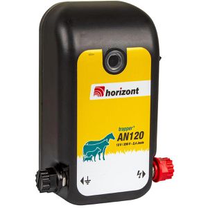 Horizont Weidezaungerät trapper AN120, 10865, Kombigerät, 12 V Akku- & 230 V Netzbetrieb, Zaunlänge bis 18 km