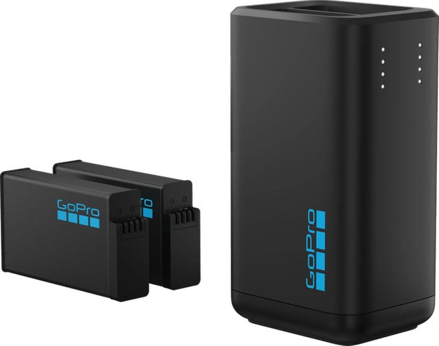 GoPro Dual Battery Charger met 2x Enduro Batteries voor GoPro MAX2
