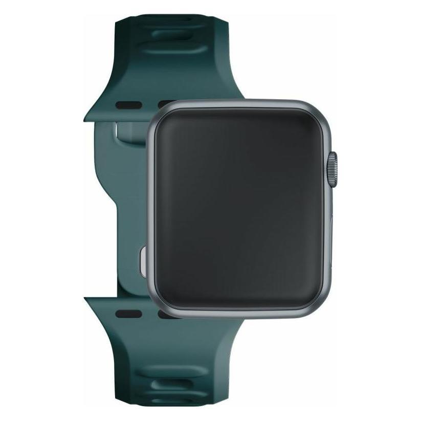 3MK Silicone Watch Strap zielony/ evergreen dla Apple Watch 38/40/41mm (Edelstahl, Silikon) (5903108565608)