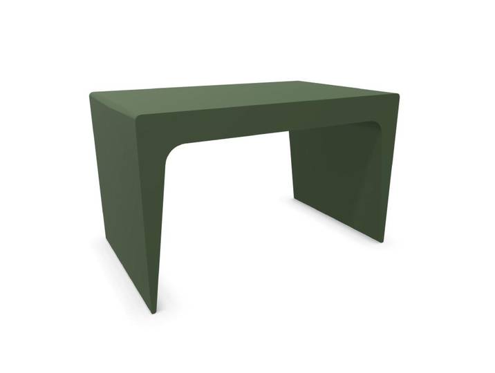 KRISTALIA table basse CU 65 cm (Vert olive - polyuréthane)