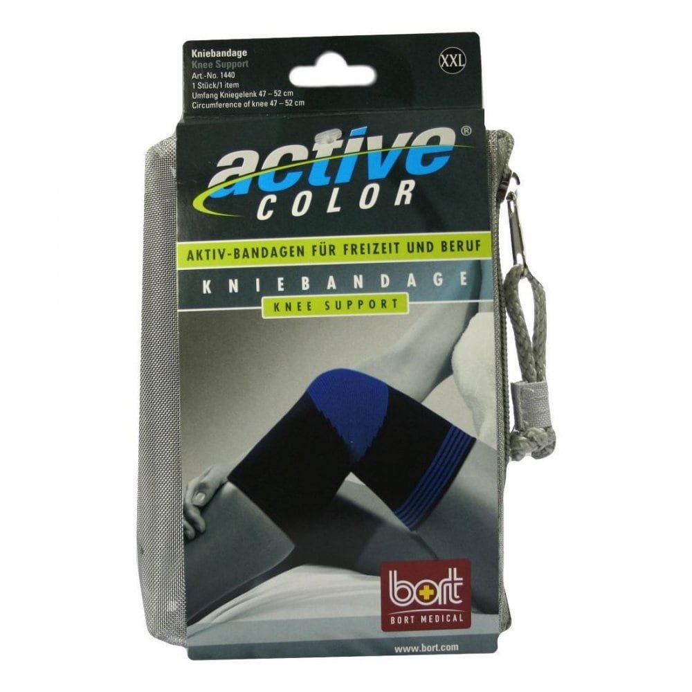 Bort GmbH Bort Activecolor Kniebandage xx-large schwarz 00238776