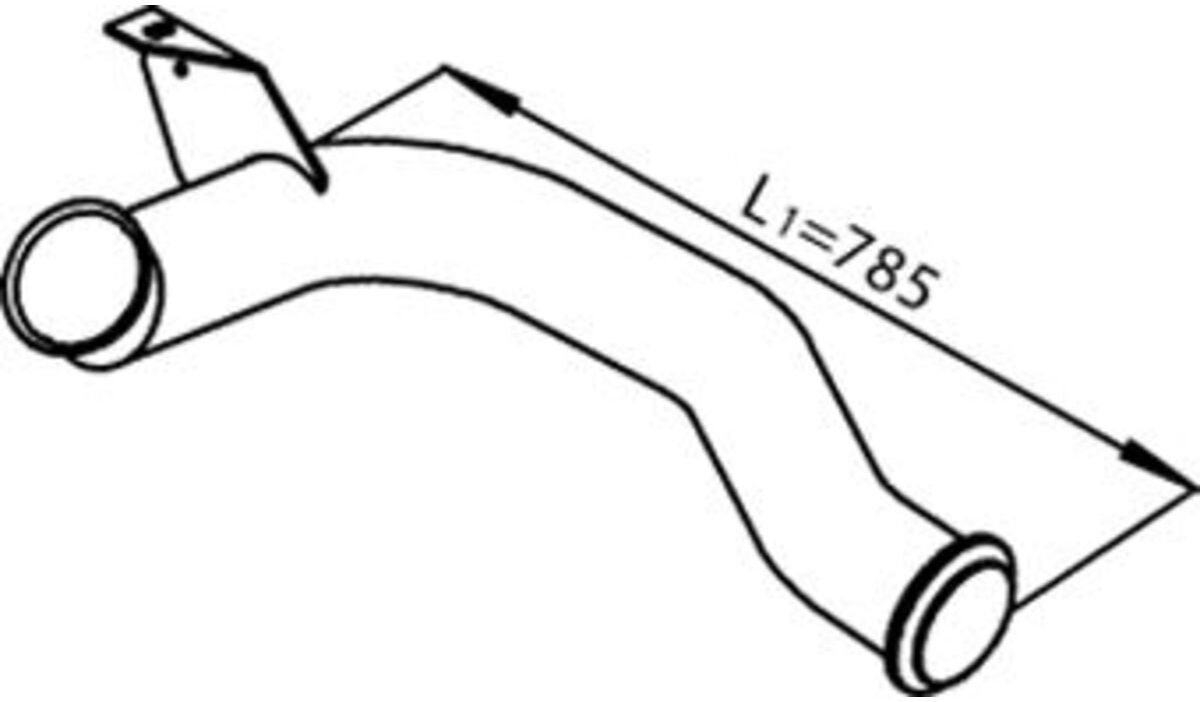 Auspuffrohr DINEX DIN22179
