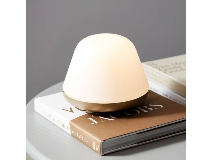 Bloom Tischleuchte Small Brass - Herstal - Wohnzimmer - Metall