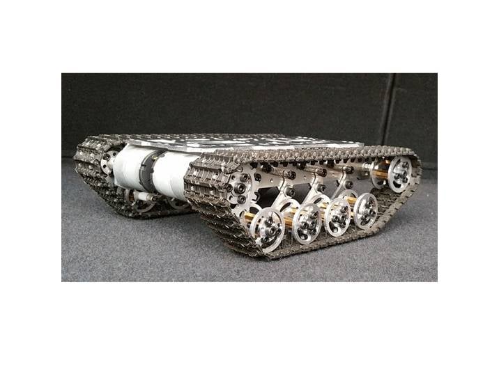 5kg charge amortisseur Robot réservoir châssis voiture intelligente chenille châssis Wi Fi voiture châssis voiture intelligente bricolage tige jouet